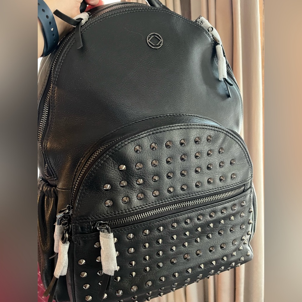 Kerikit England leather backpack, Joy XL studded